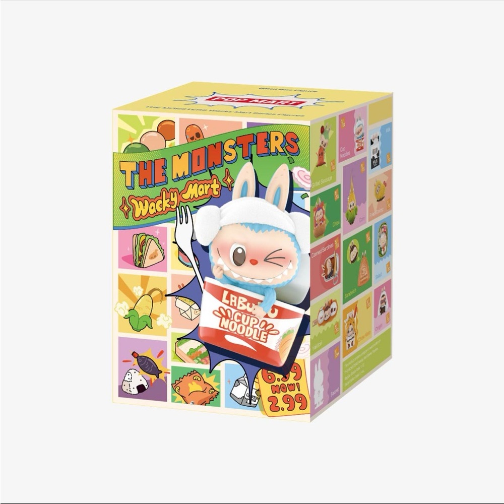 Pop Mart the Monsters Wacky Mart collection Labubu figures